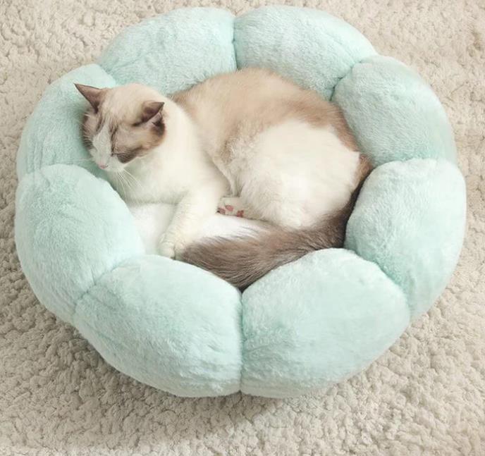 Fluffy Bliss Donut Pet Bed