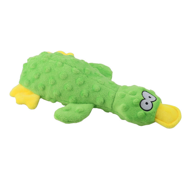 Squeak & Crinkle Play Platypus Dog Toy