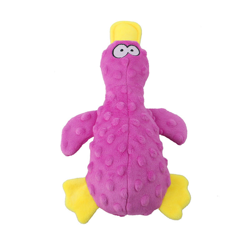 Squeak & Crinkle Play Platypus Dog Toy