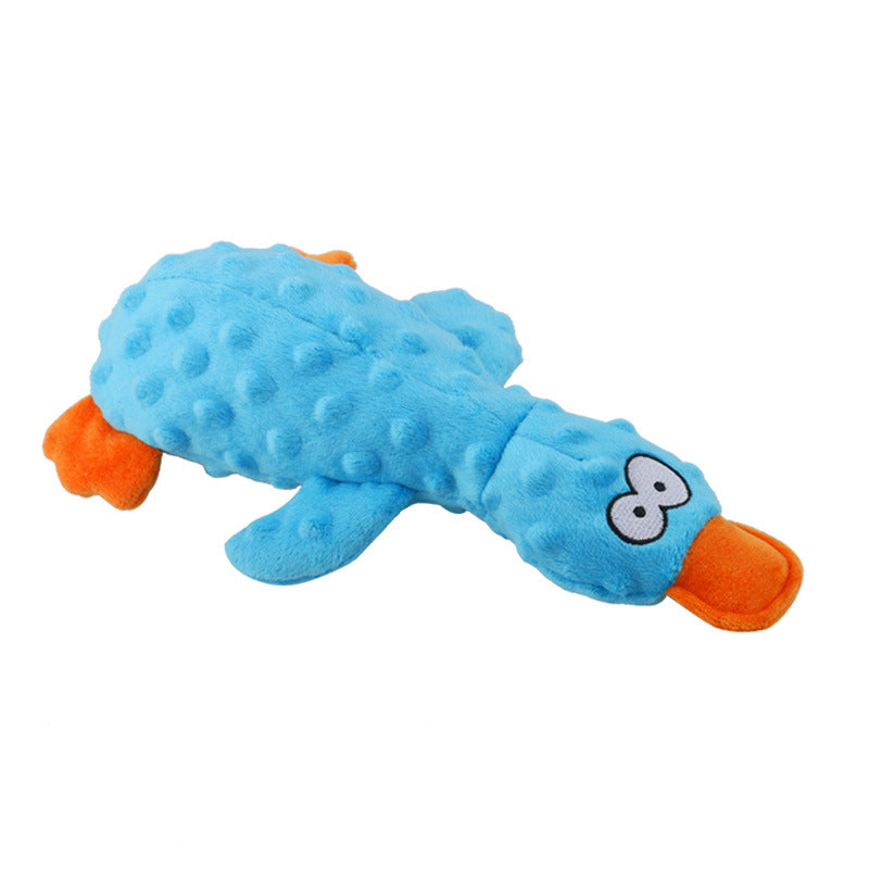 Squeak & Crinkle Play Platypus Dog Toy